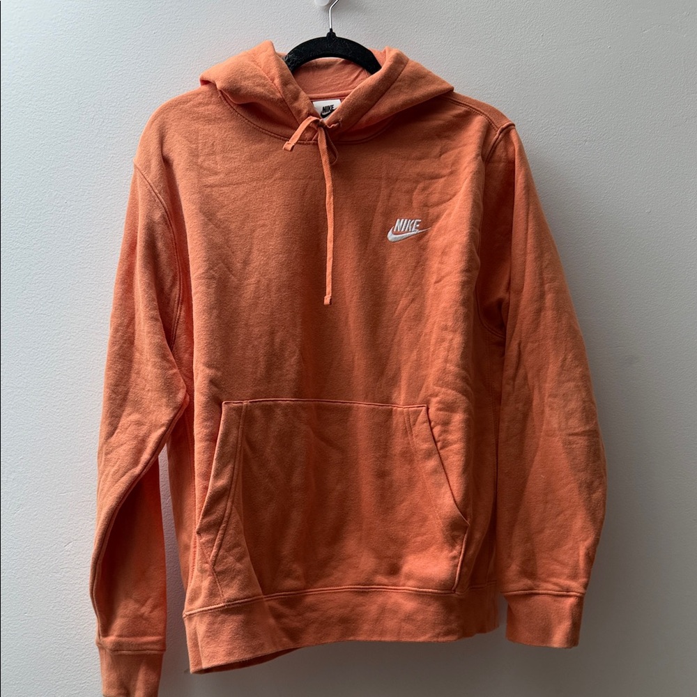 Nike Men's Bright Orange Hoodie